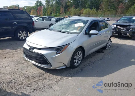 2020 Toyota Corolla Le from USA, damaged, VIN JTDEPRAE1LJ061016
